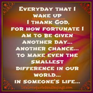 thanking everyday